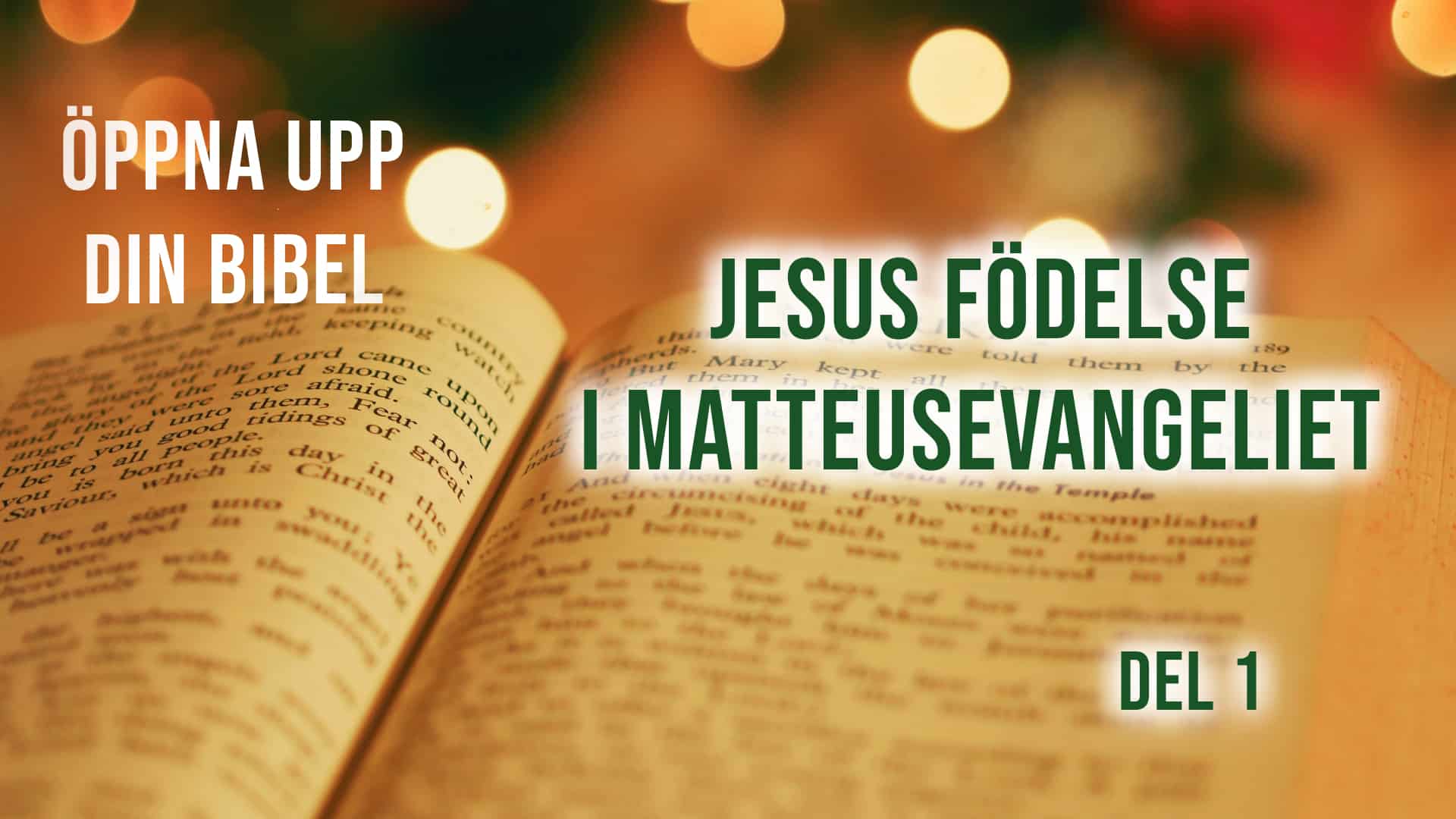 Jesus födelse